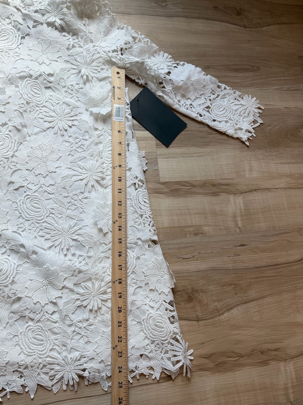TUCKERNUCK Blanc Guipure Lace Daphne Dress XXS BRIDAL SHOWER Bridal Shower - Picture 10 of 11